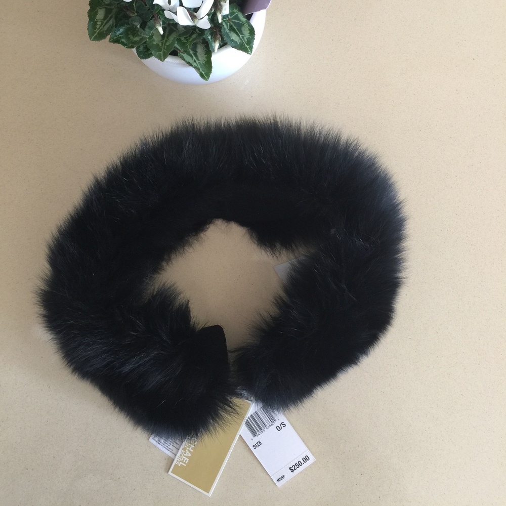 Fox Fur Scarf/Collar/Headband with Velcro